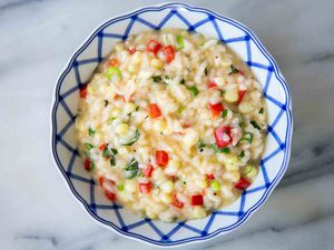 Summer Garden Risotto