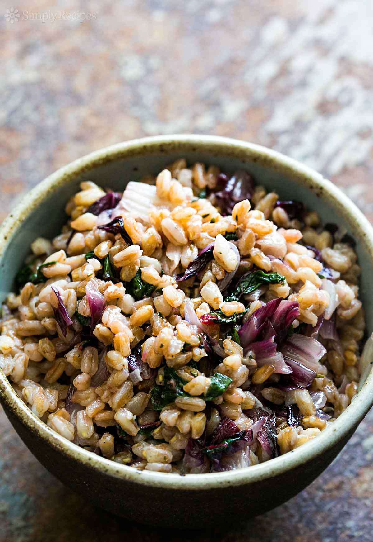 Farro Chard Radicchio