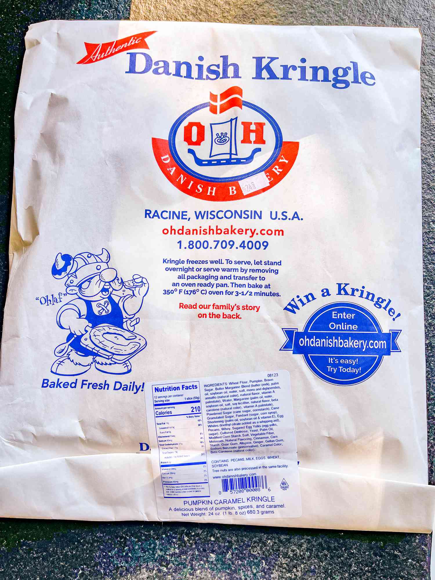 Danish Kringle from Trader Joe's