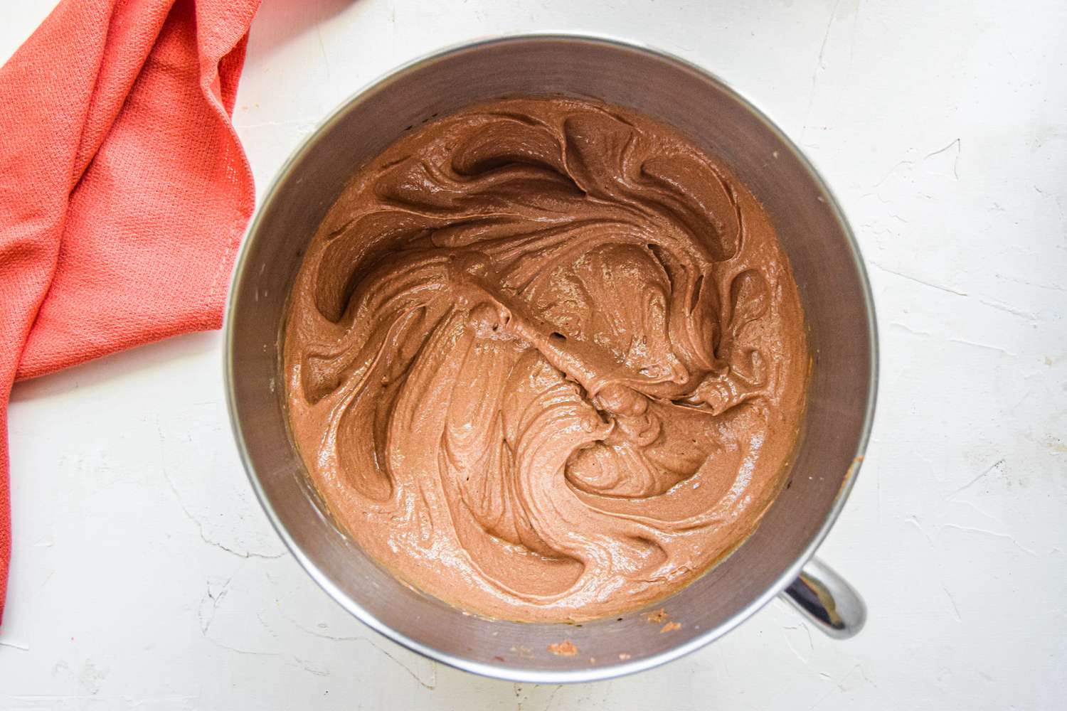 Batter for a nutella cookie recipe.