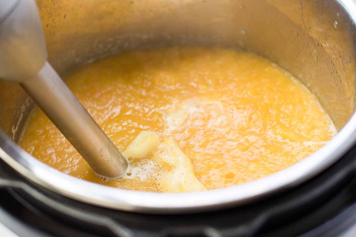Pressure Cooker Butternut Squash Soup
