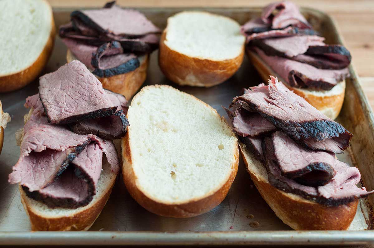 Sous Vide French Dip Sandwiches