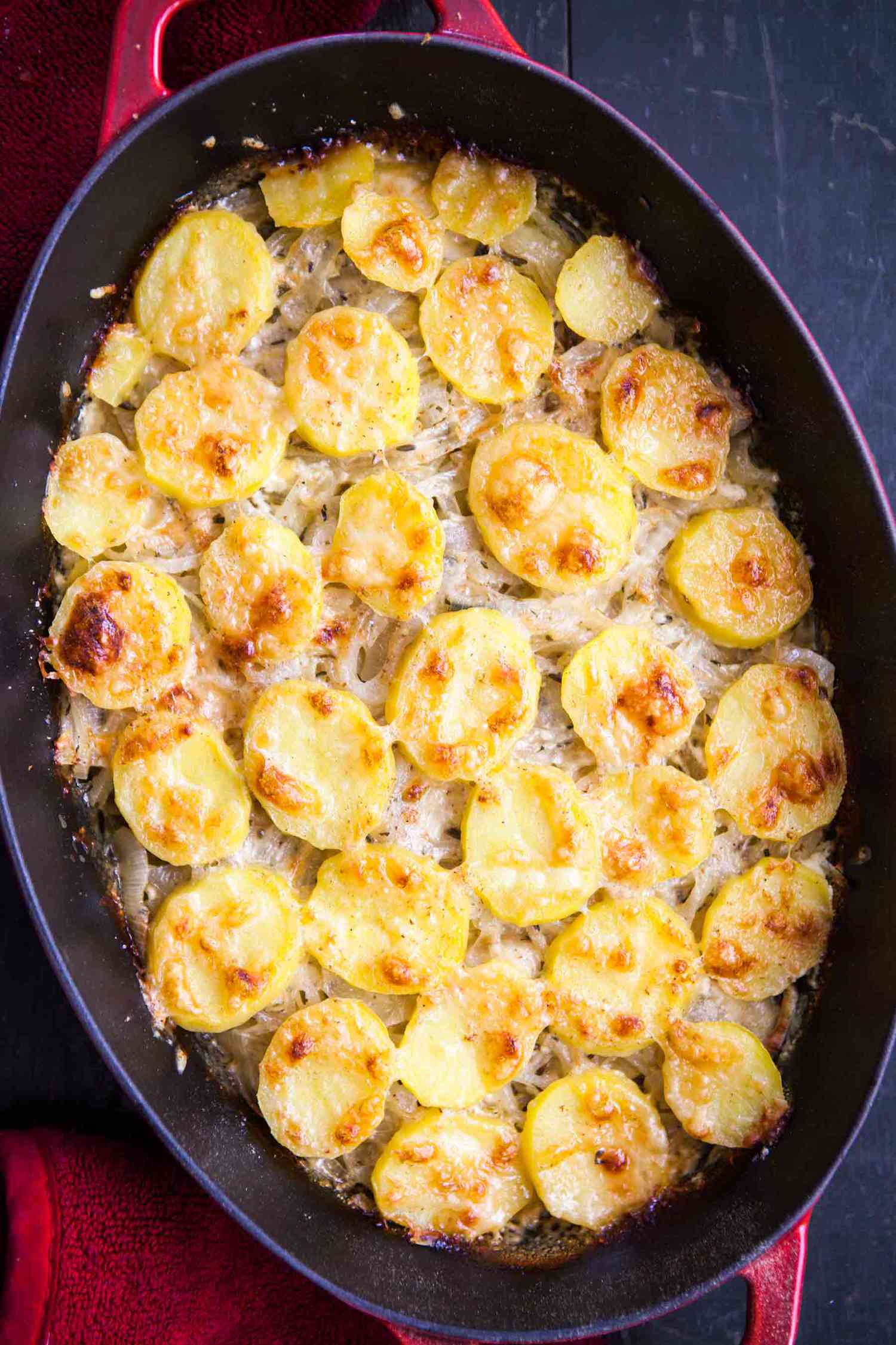 Onion Potato Gratin