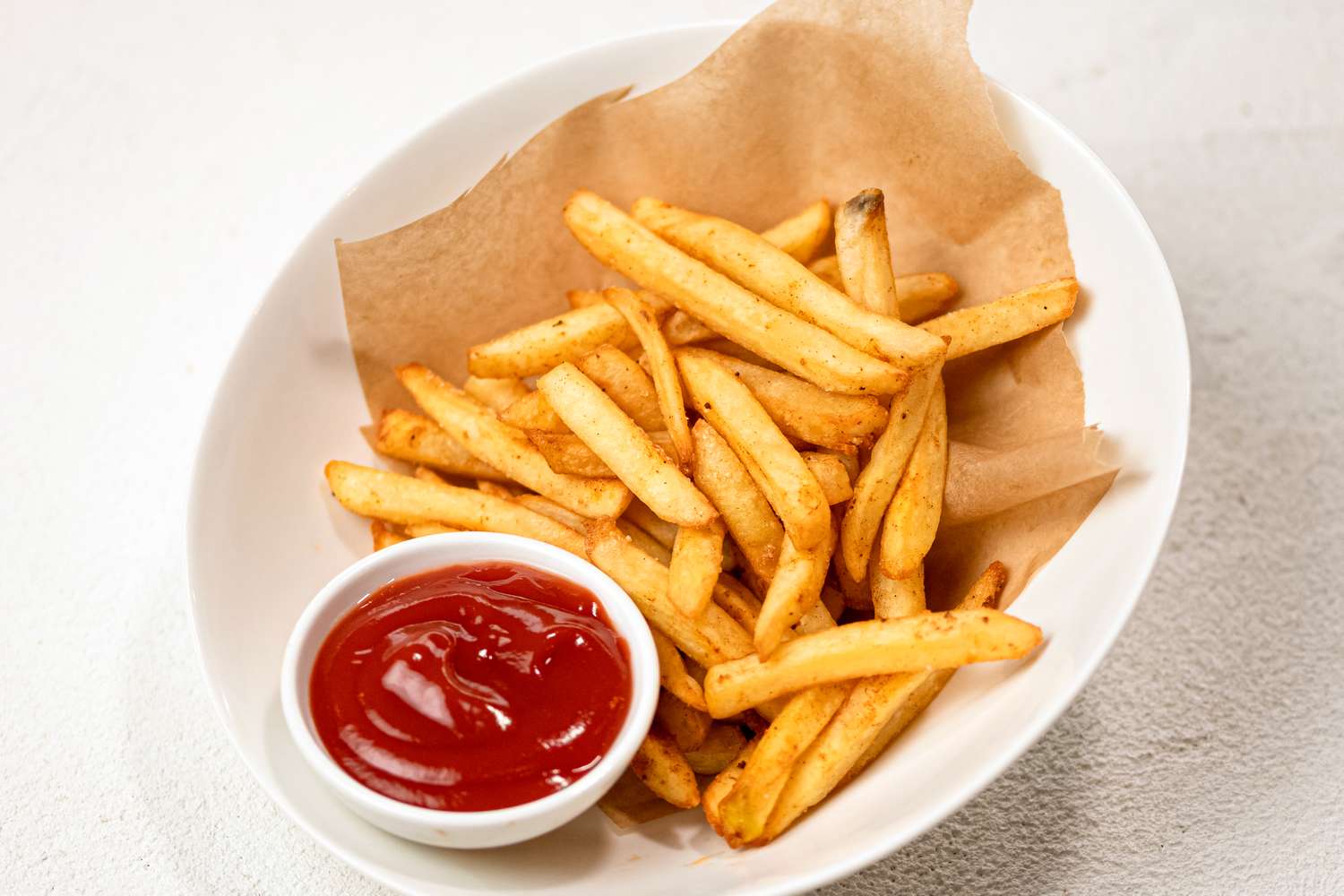 Fries in a bowl
