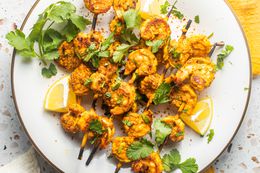 Grilled Shrimp with Konkani-Inspired Masala