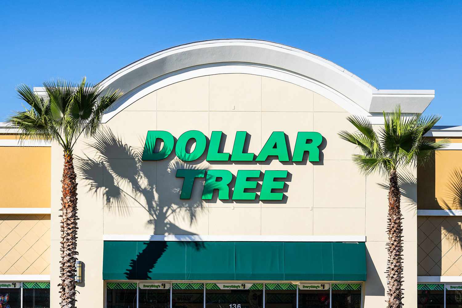 An outside view of a Dollar Tree store