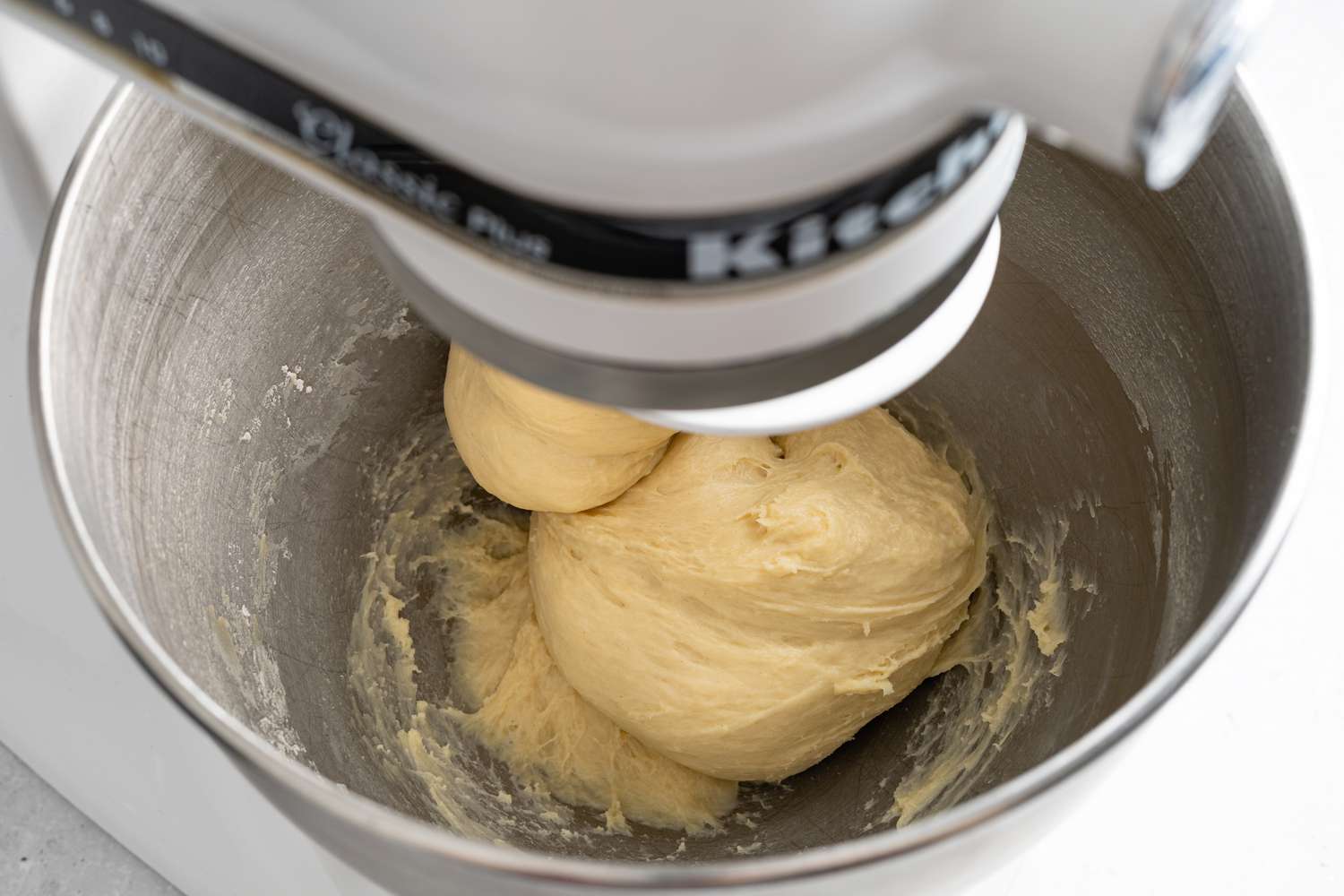 Dough in Stand Mixer for Povitica