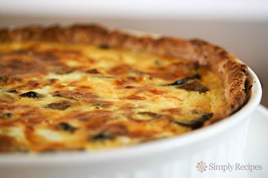 Best Mushroom Quiche