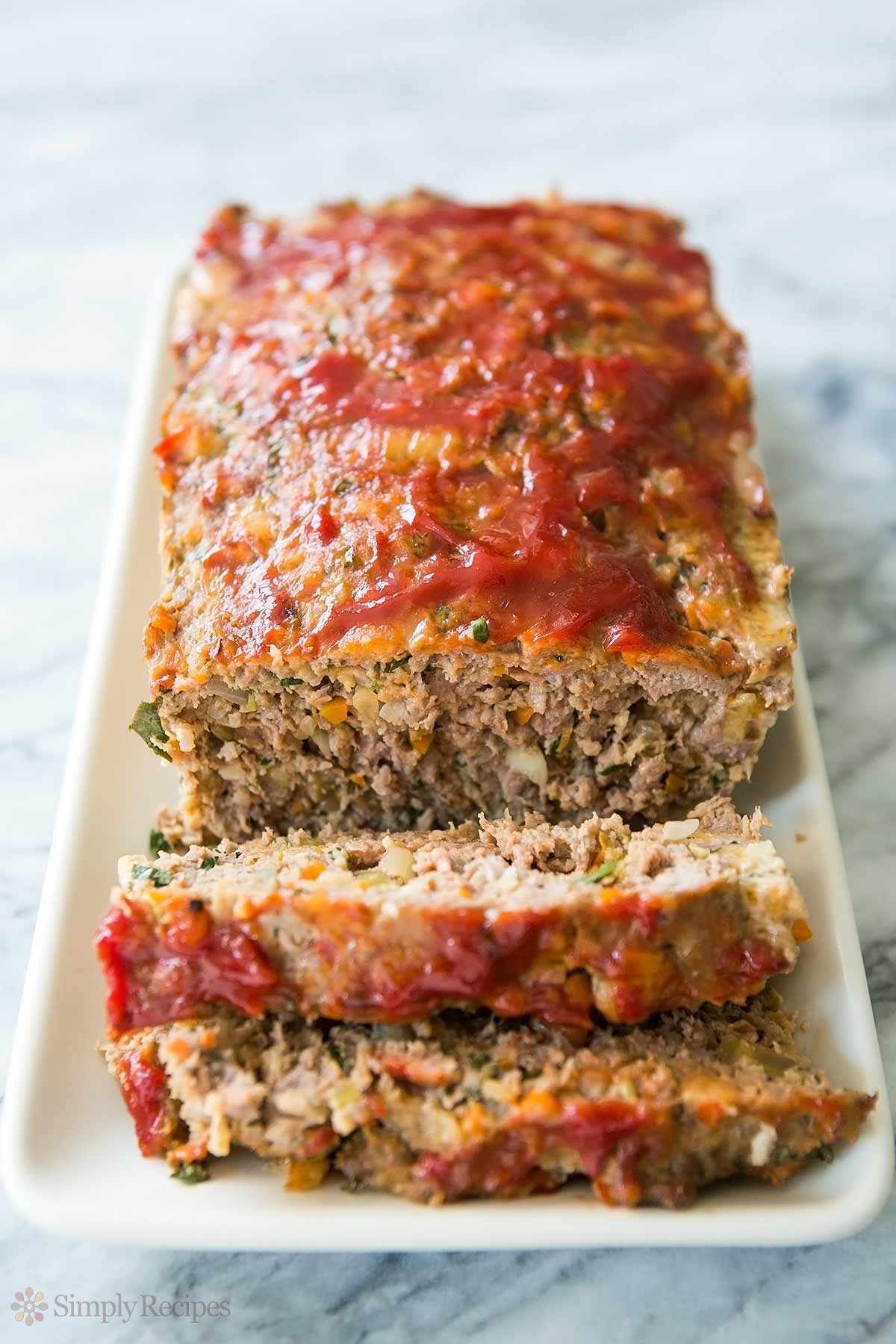 Classic Meatloaf with Ketchup