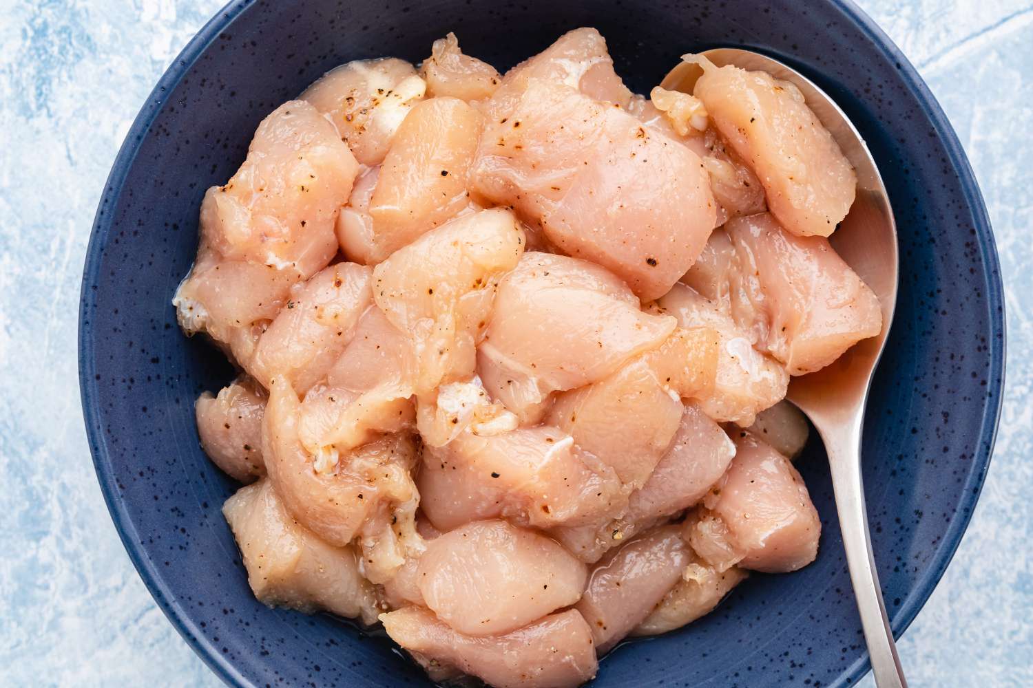 How to make Korean fried chicken: Marinate.