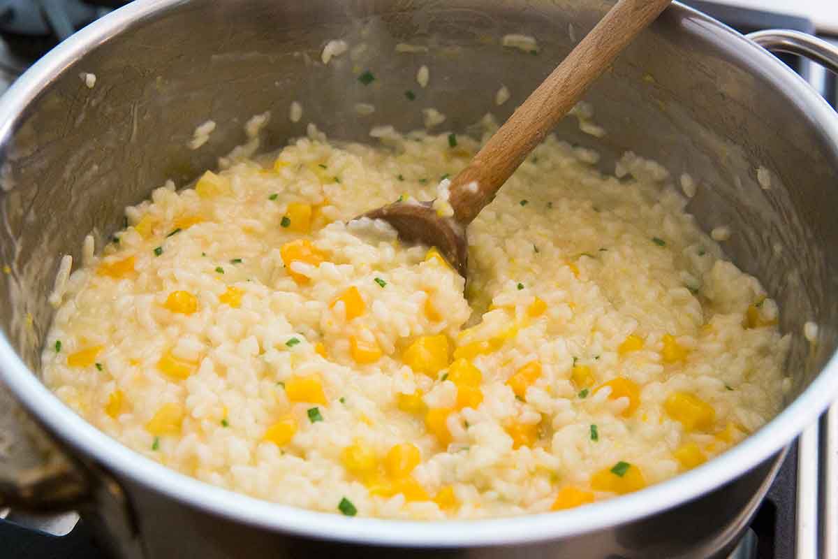how to make butternut squash risotto