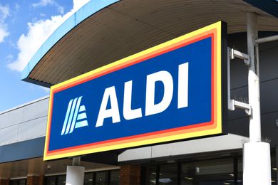 Aldi storefront