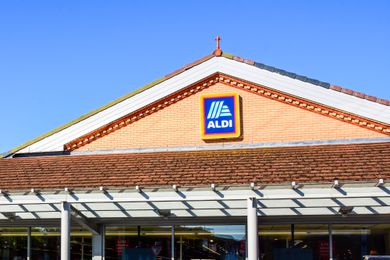Aldi storefront