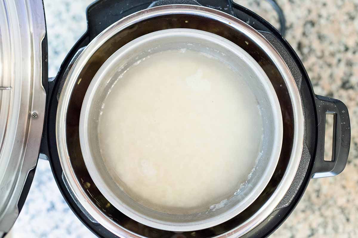 Pressure Cooker Chicken Adobo with Rice