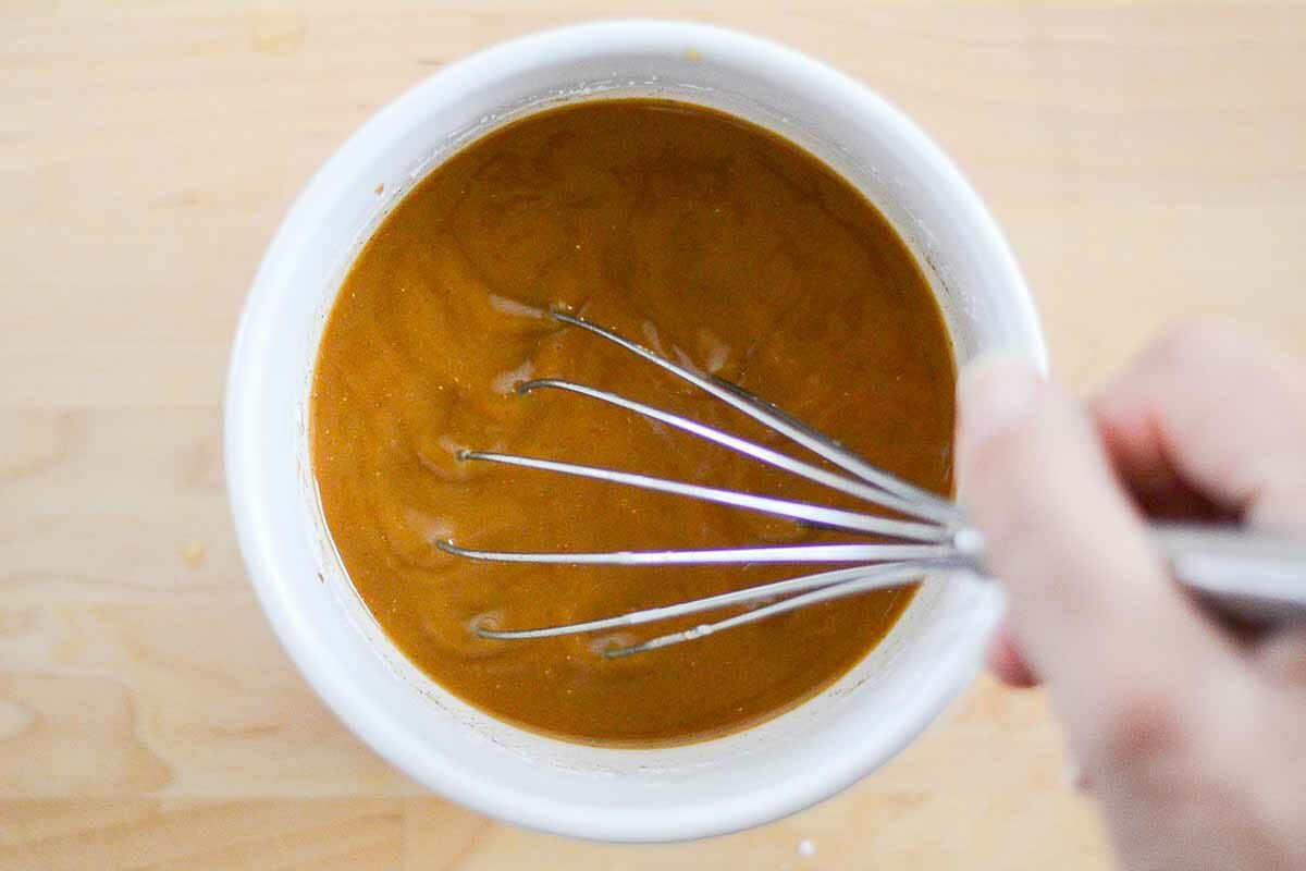 Moo Goo Gai Pan Chicken Recipe make the sauce