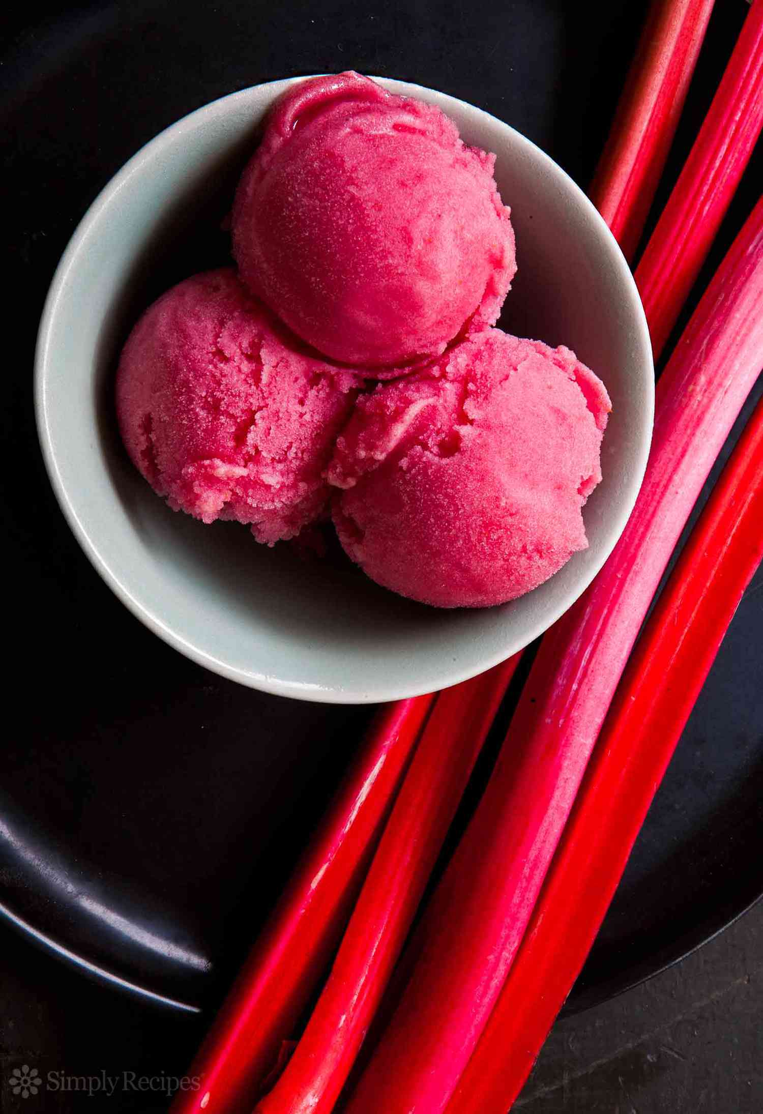 Rhubarb Sorbet
