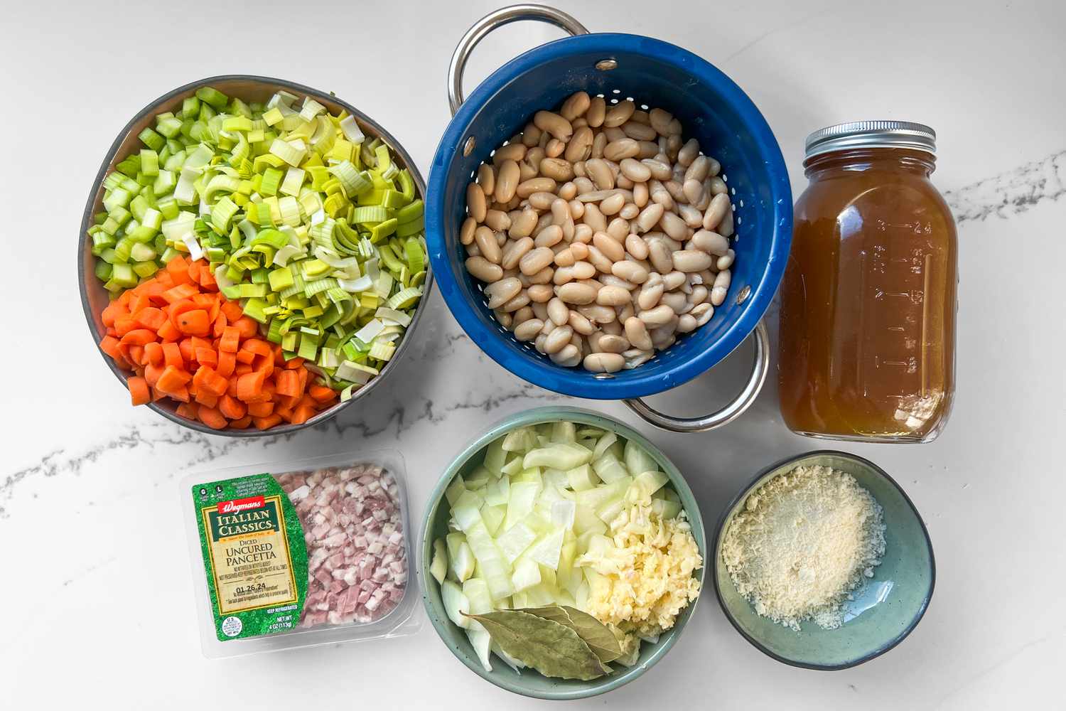 Ina Garten bean soup ingredients