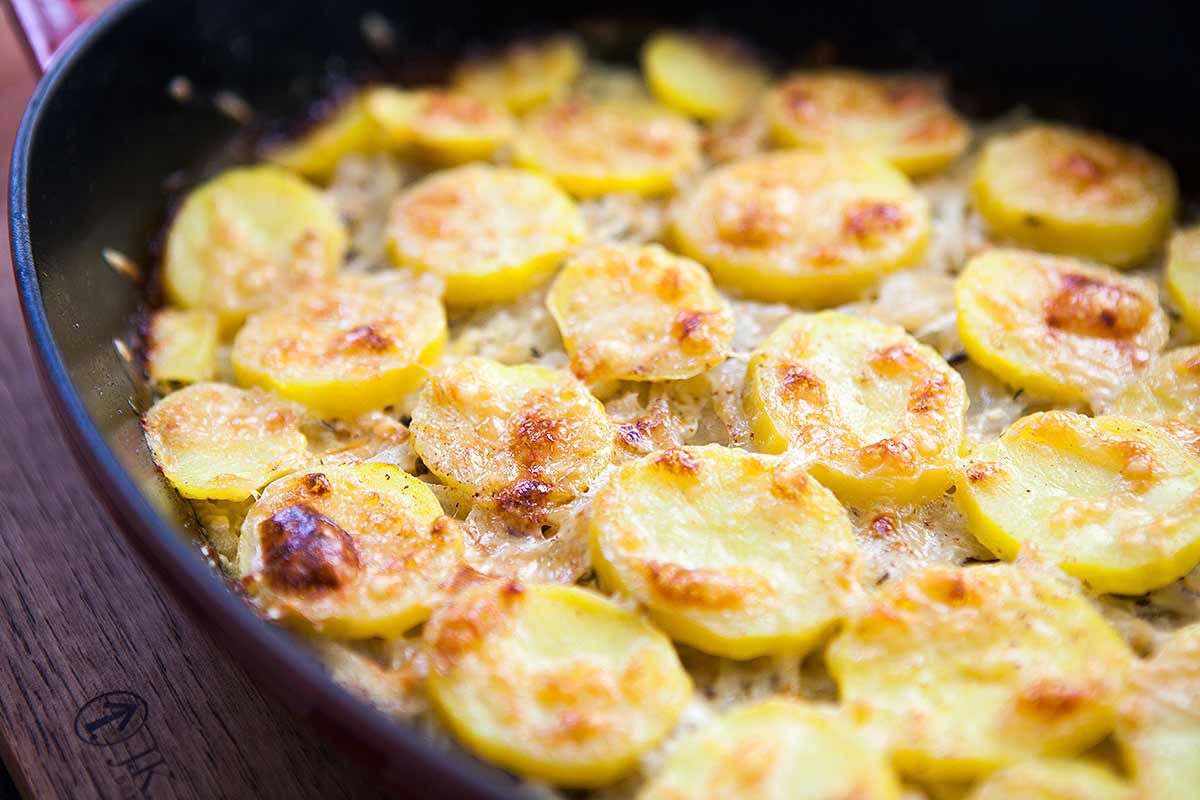 Onion Potato Gratin
