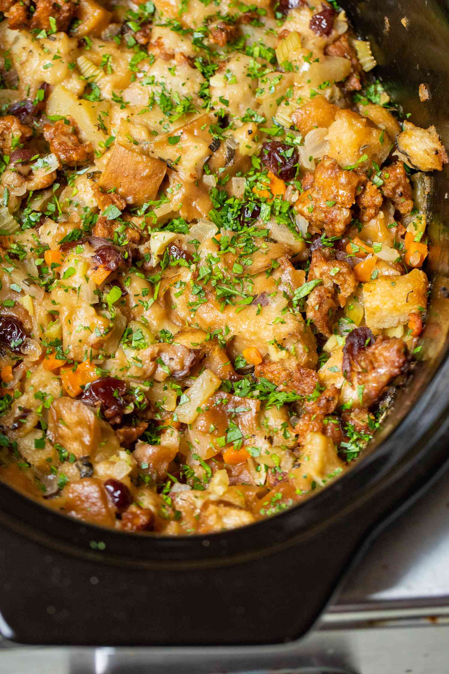 Slow Cooker Stuffing