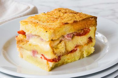 Ham and Cheese Breakfast Casserole