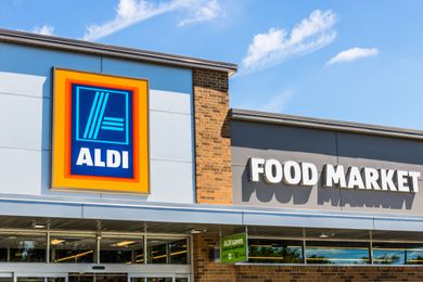 ALDI storfront