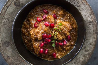 Fesenjan Persian Chicken Stew
