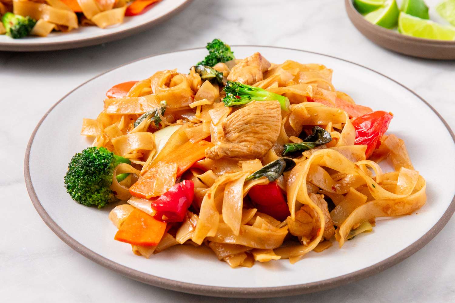 plate of Easy Drunken Noodles