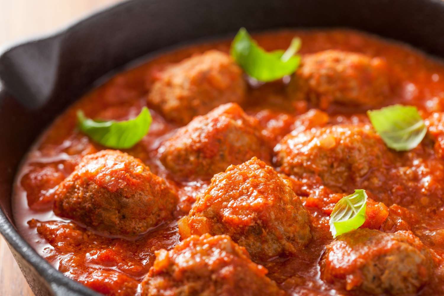 meatballs in marinara sauce