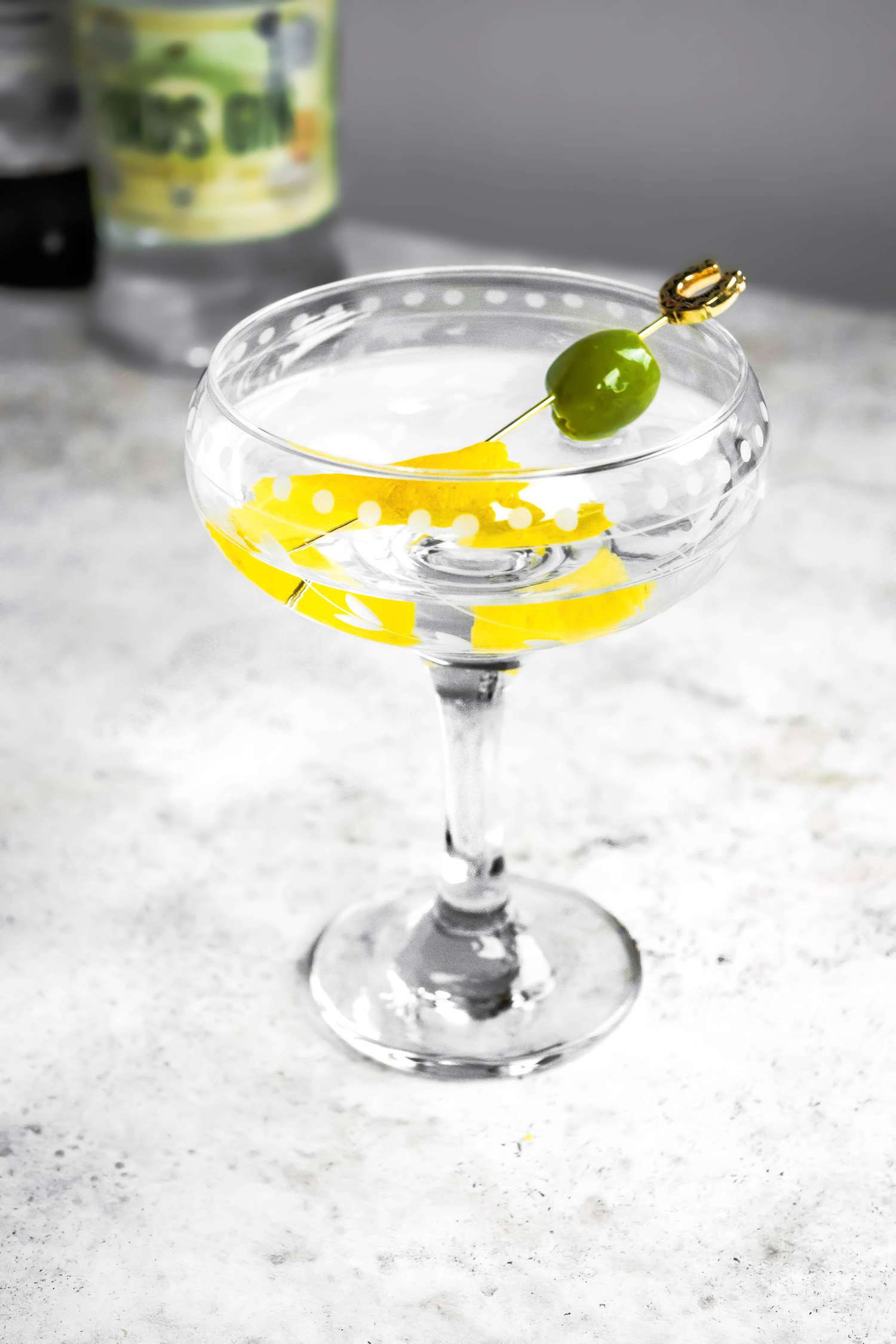 Stanley Tucci's martini recipe