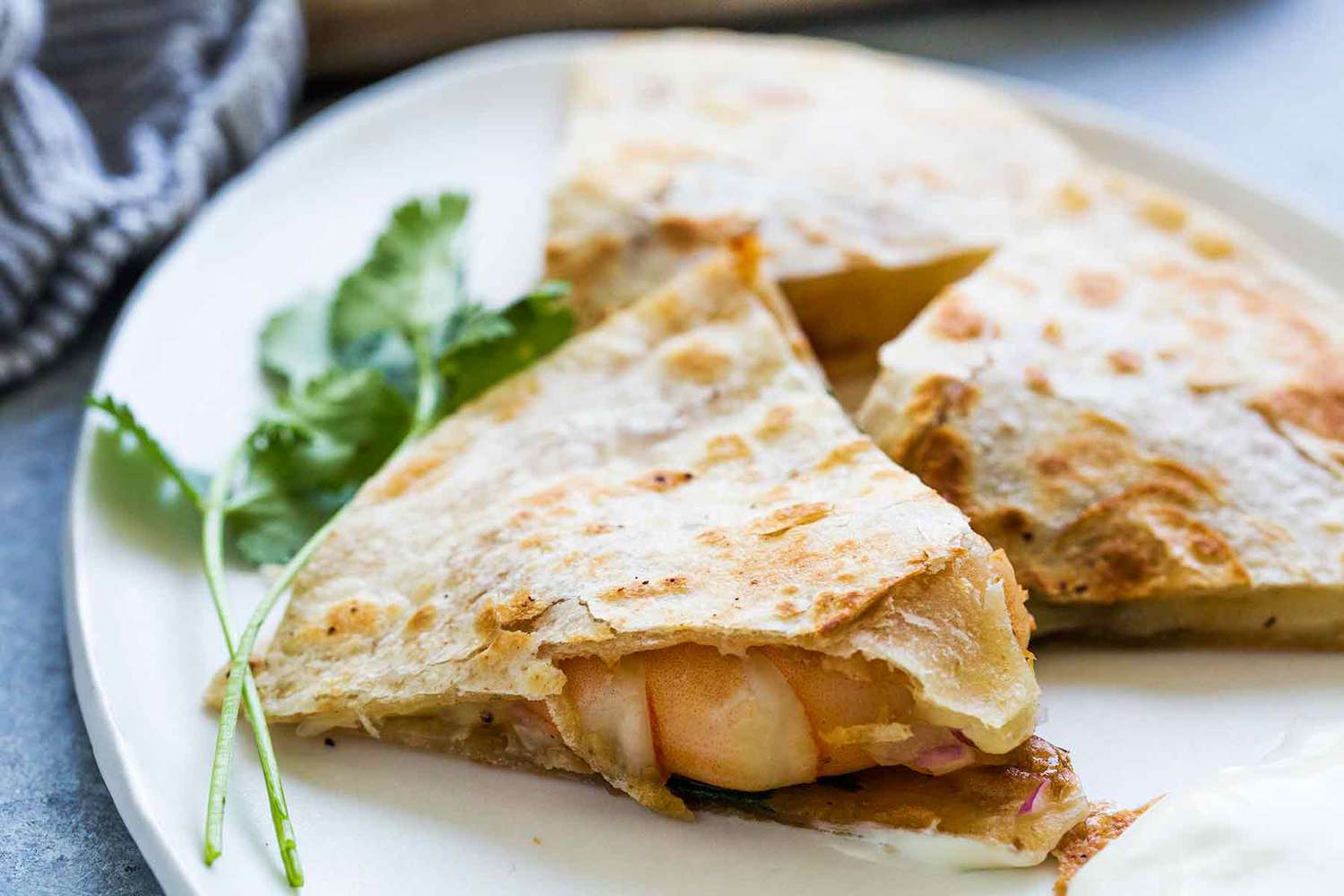 Shrimp Quesadillas