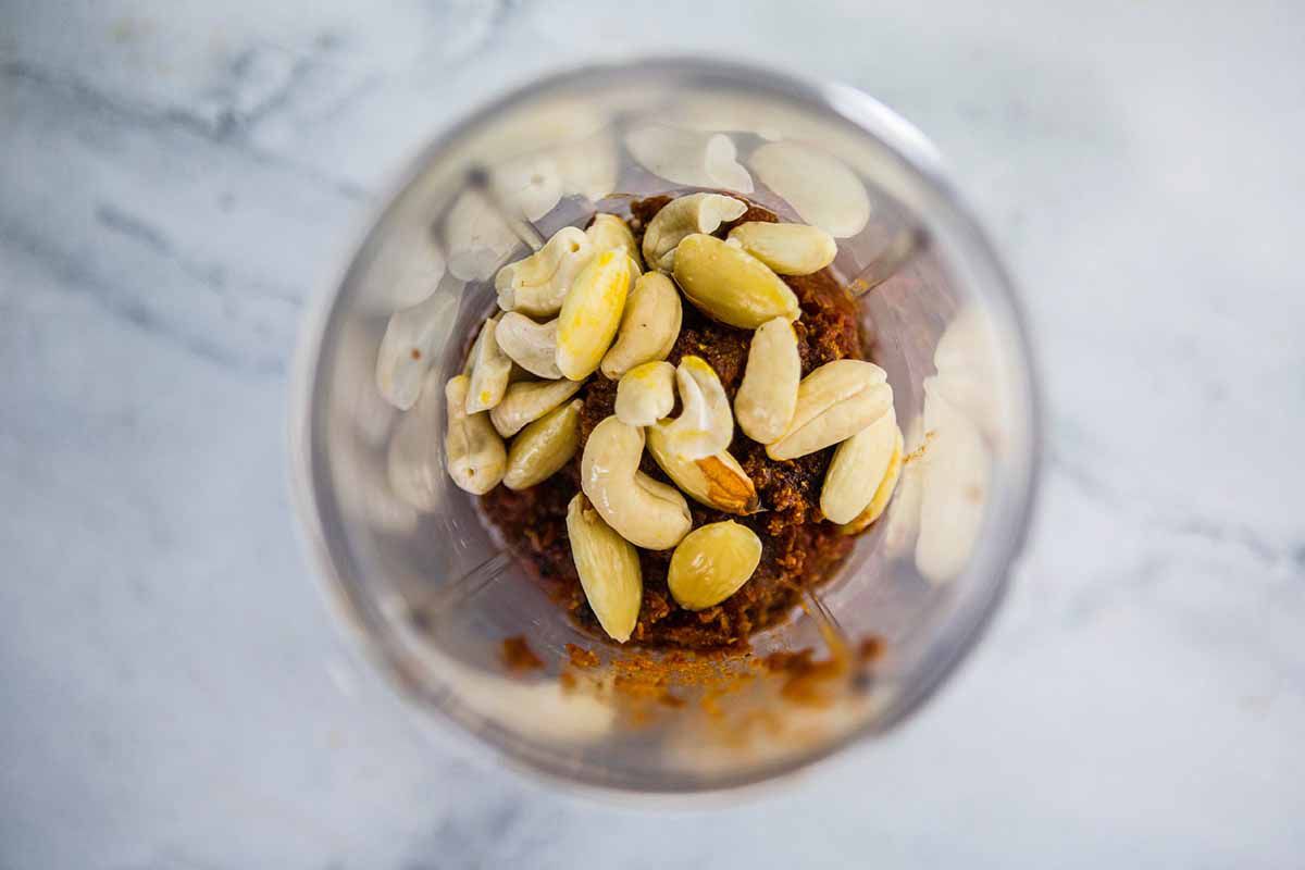 Easy Butter Chicken Recipe puree the sauce with the nuts