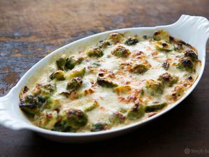 Brussels Sprouts Gratin