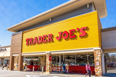 An outside view of a Trader Joe's store