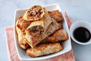 Homemade egg rolls in air fryer
