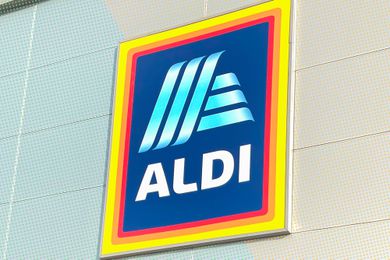 ALDI sign on a building