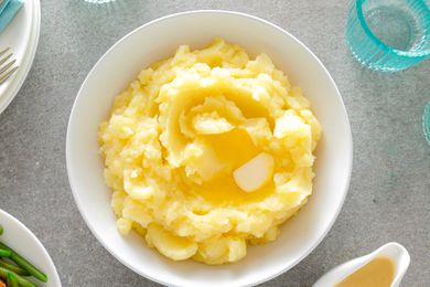 fluffy mashed potatoes
