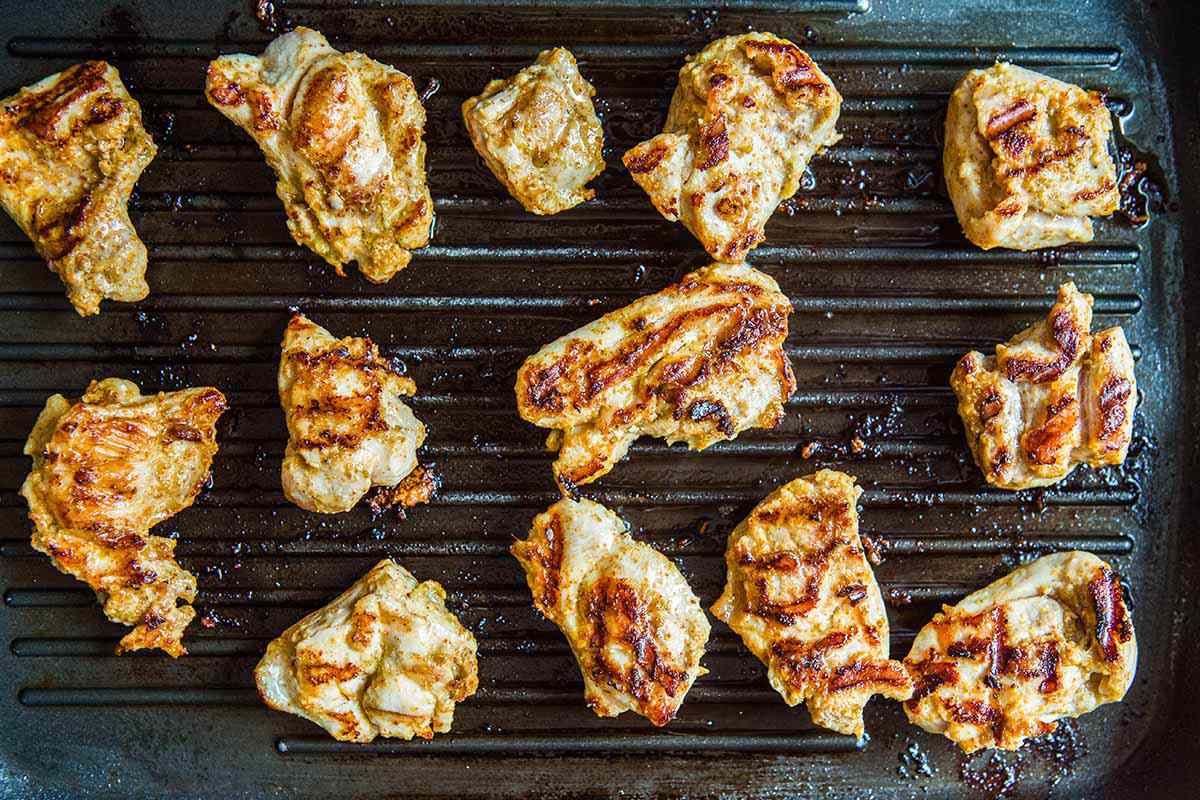 Best Butter Chicken Recipe grill the chicken