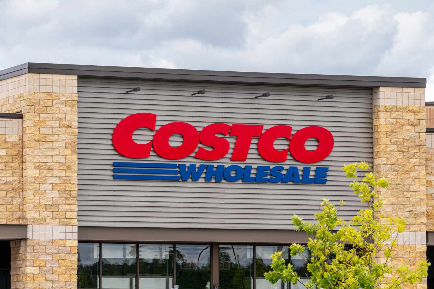 Exterior view of a Costco Wholesale store