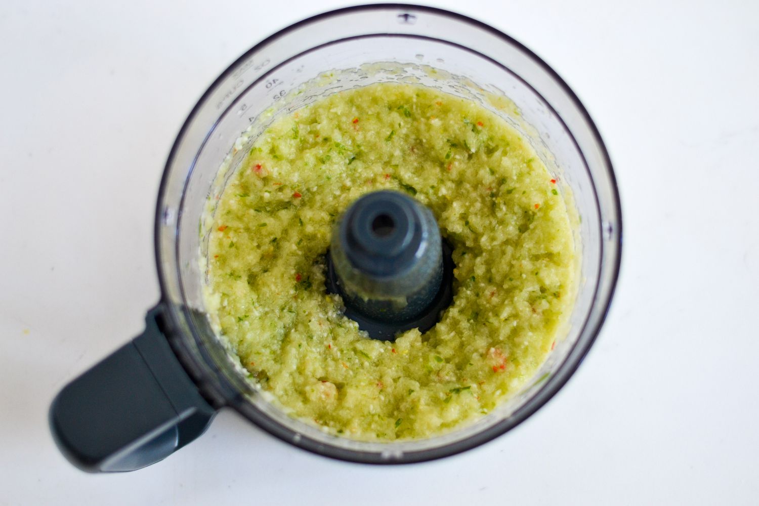 Green Seasoning in Food Processor for Guyanese Chicken Curry Recipe