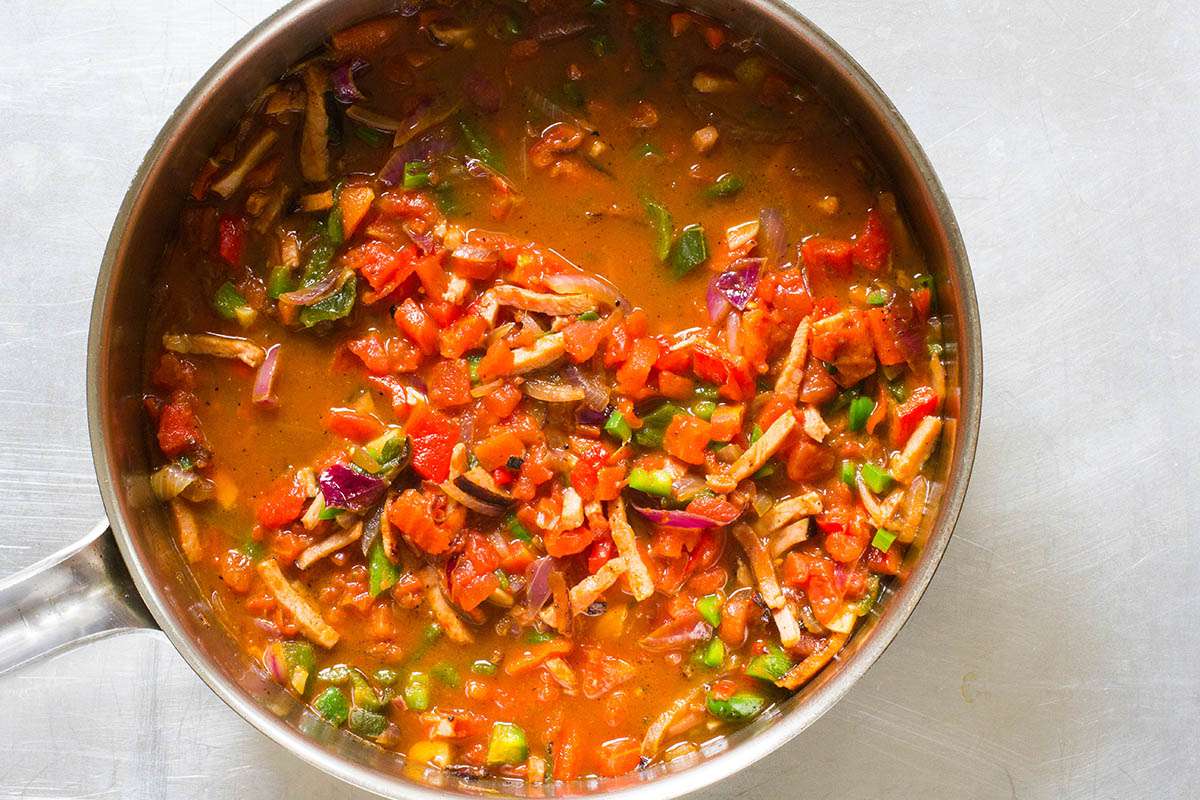 Basque-Style Chicken with Peppers and Olives