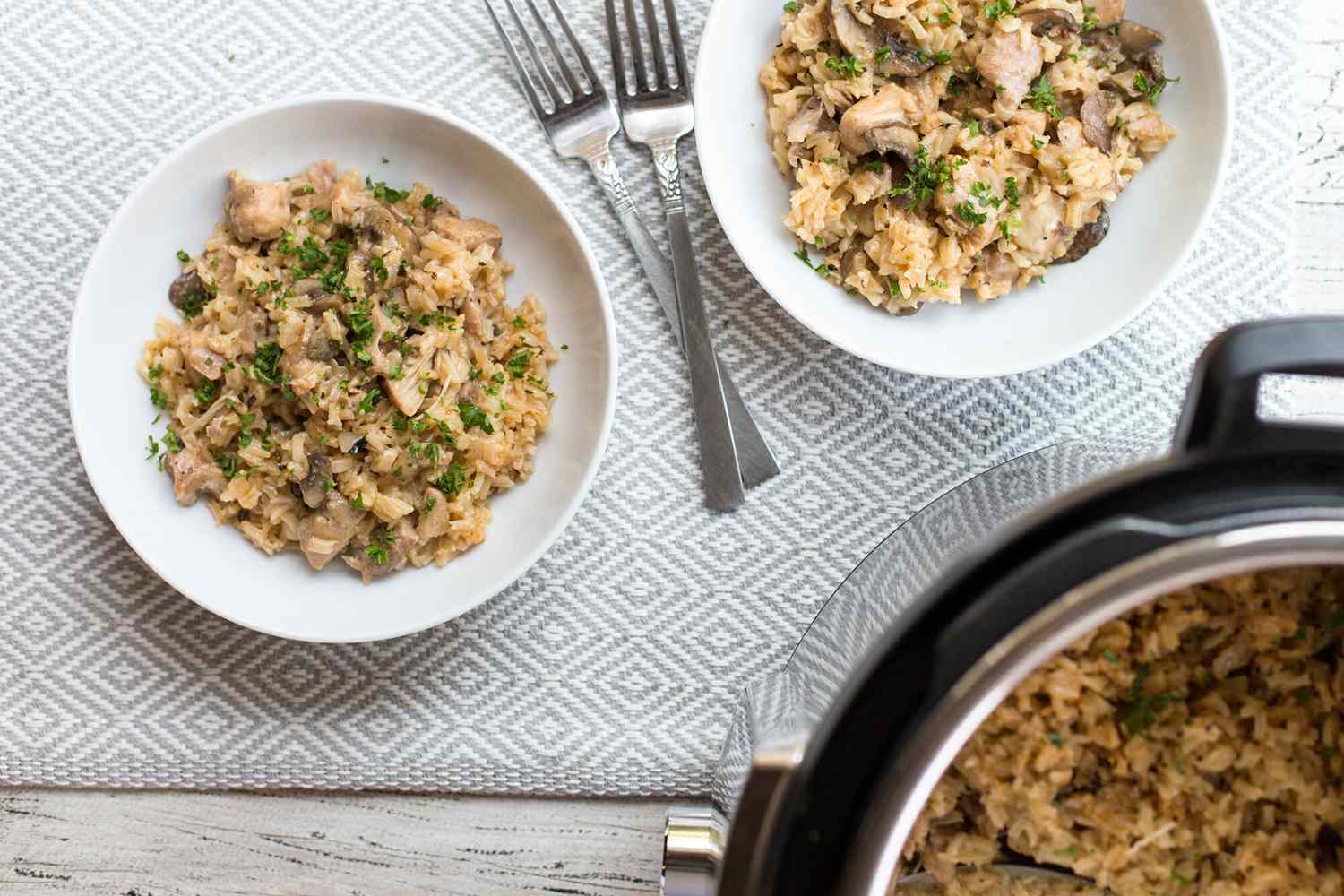 Pressure Cooker Chicken and Rice Casserole