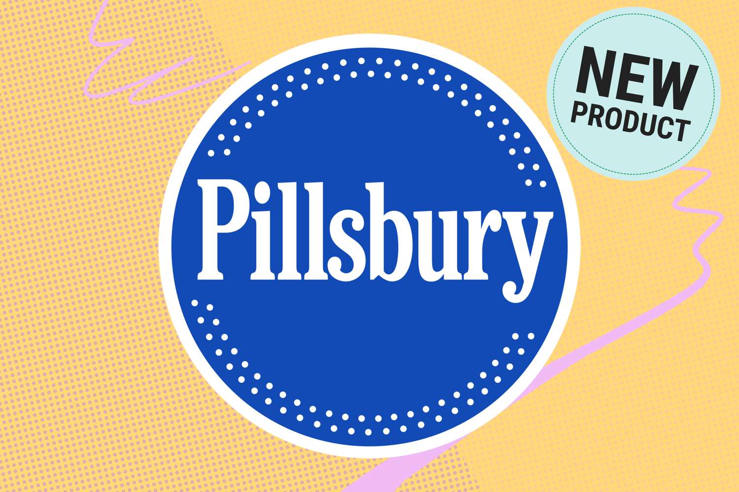 Pillsbury logo displaying New Product badge