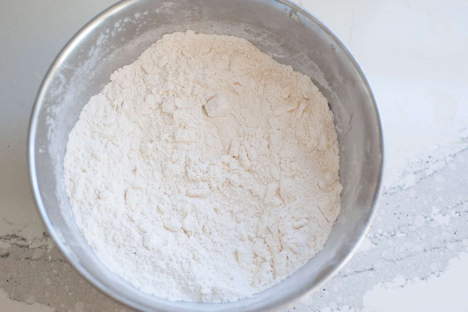 Flour in a bowl