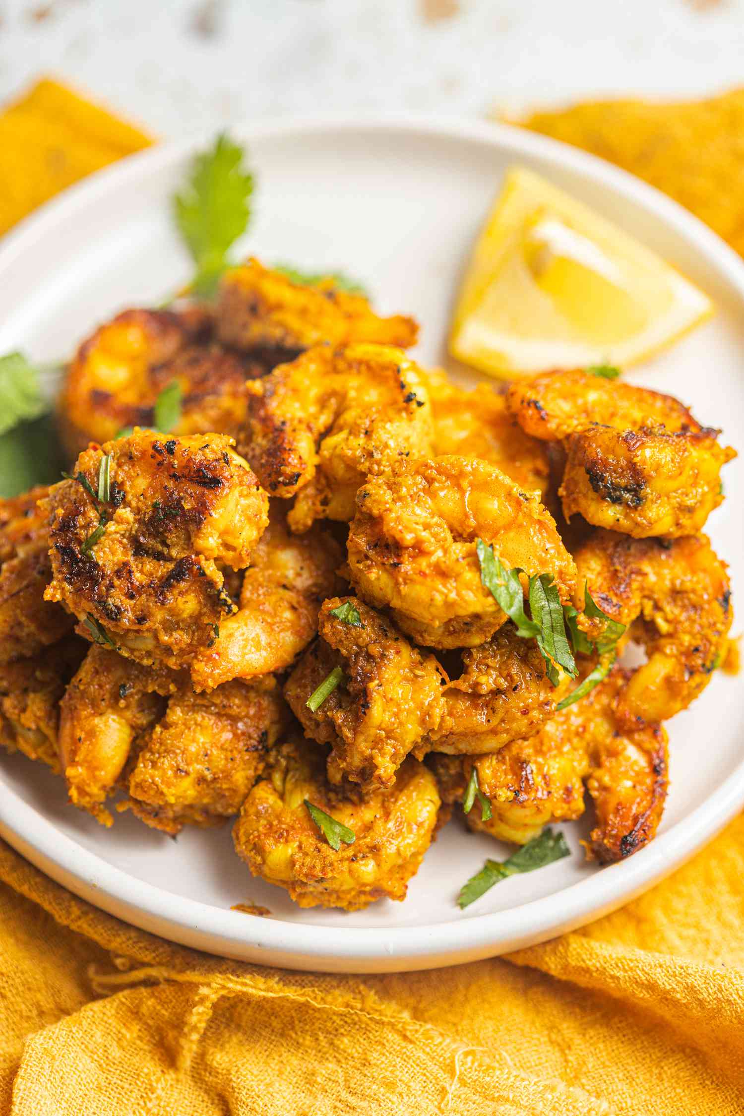 Grilled Shrimp with Konkani-Inspired Masala