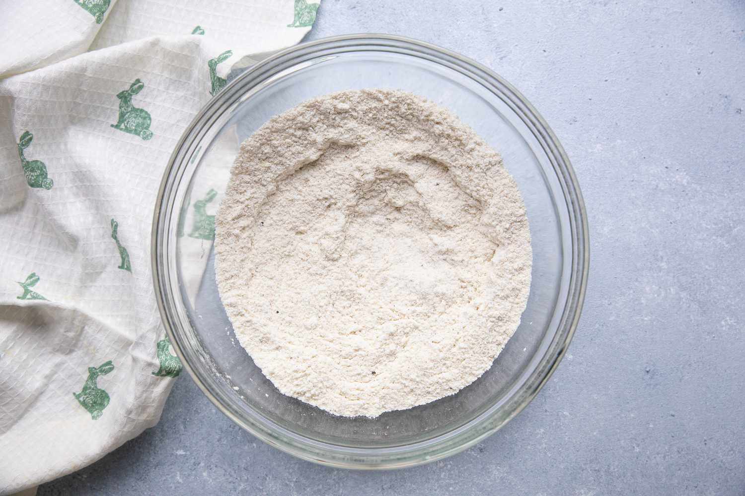 Bowl of Dry Dredging Ingredients for NOLA Recipes 