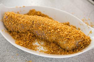 pork tenderloin breaded in panko