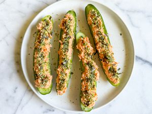 Spicy Tuna Cucumbers