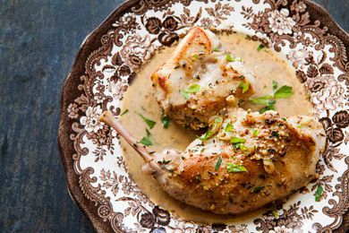 Rabbit in Mustard Sauce