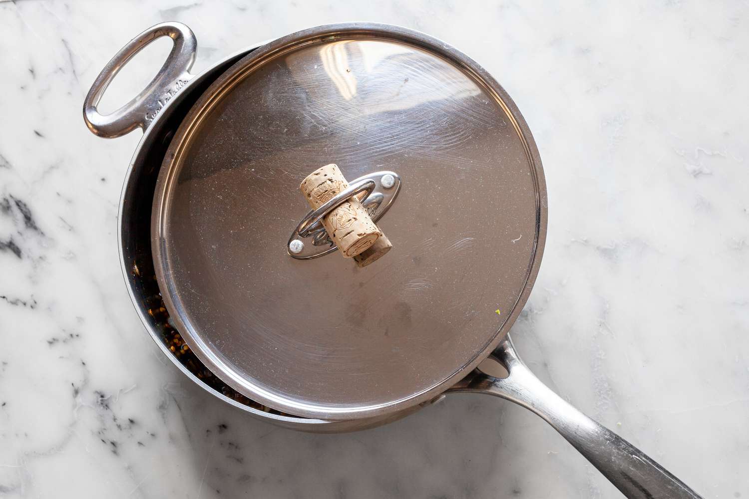 Pot of Homemade Worcestershire Sauce Recipe Covered