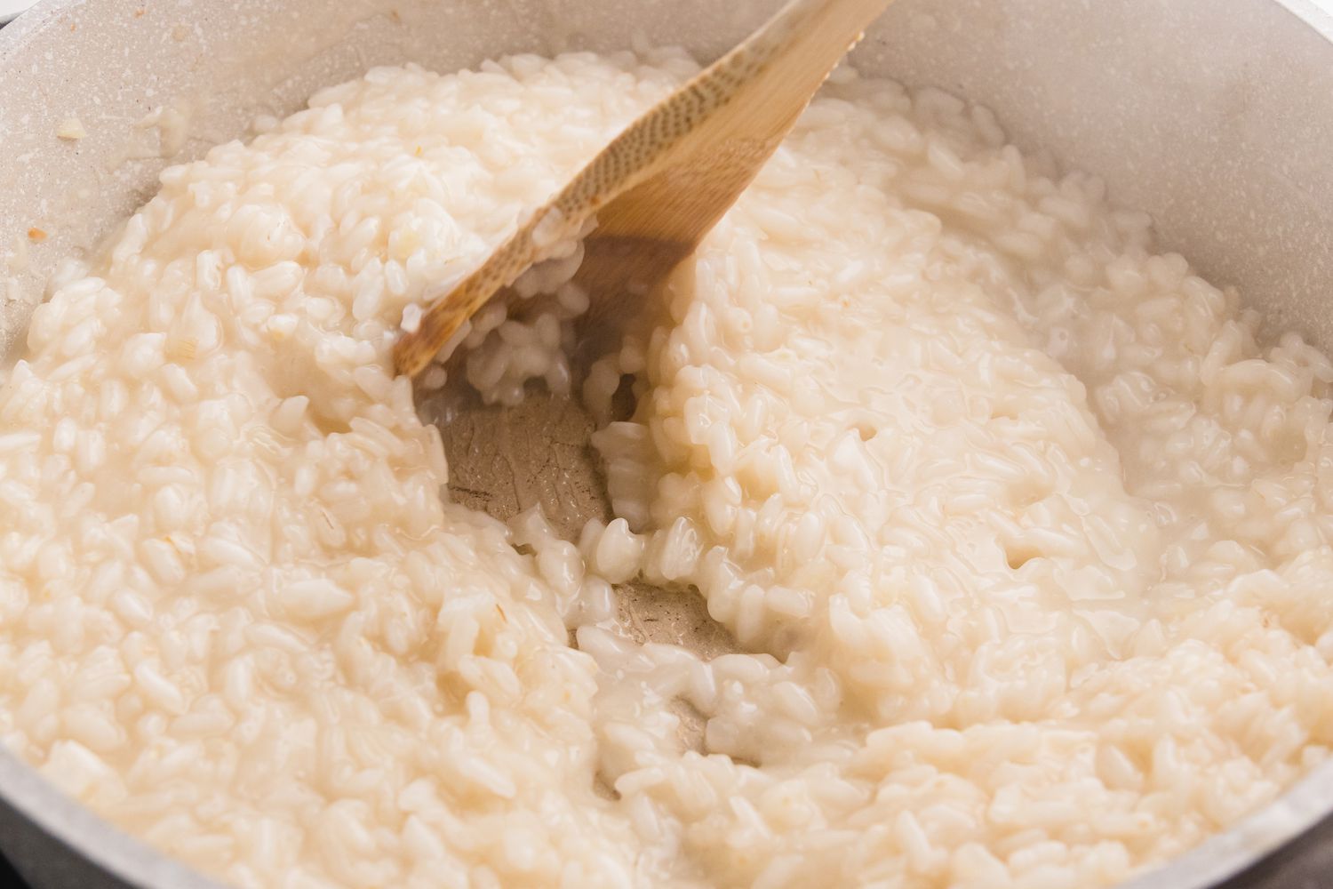 Rice Thickening for Shrimp Risotto Recipe